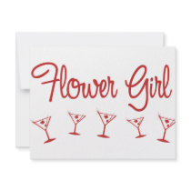 MultiMartini-FlowerGirl-Red invitations