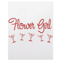 MultiMartini-FlowerGirl-Red Letterhead Design