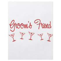 MultiMartini-GroomsFriend-Red flyers by WeddingWorks MultiMartini-GroomsFriend-Red flyers