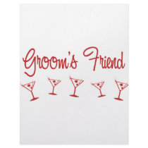 MultiMartini-GroomsFriend-Red letterhead by WeddingWorks MultiMartini-GroomsFriend-Red letterhead