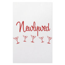 MultiMartini-Newlywed-Red stationery by WeddingWorks MultiMartini-Newlywed-Red stationery