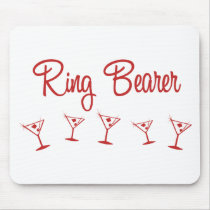 MultiMartini-RingBearer-Red mousepads