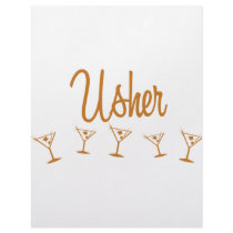 MultiMartini-Usher-Orng letterhead by WeddingWorks MultiMartini-Usher-Orng letterhead