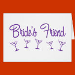 MultiMartiniBridesFriendPurple cards