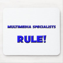 Multimedia Specialists Rule! Mouse Mats