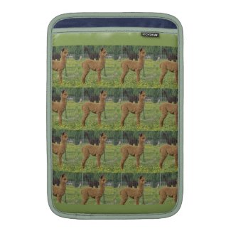 Multiple Alpacas Rickshaw Sleeve MacBook Sleeve