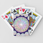 Multiple CHAKRA  -  Sparkle n Live Mandala Bicycle Poker Deck