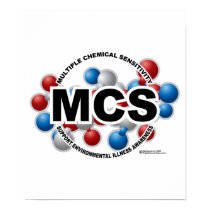 Multiple Chemical Sensitivity posters by fightcancertees Multiple Chemical Sensitivity posters