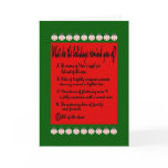 Multiple Choice: The Holidays Remind You Of? cards