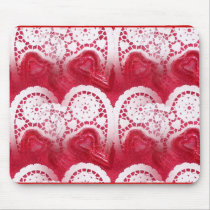 multiple hearts mousepads
