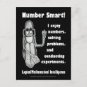 Multiple Intelligences - Number Smart postcard