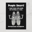 Multiple Intelligences - People Smart postcard