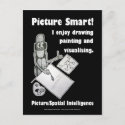 Multiple Intelligences - Picture Smart postcard