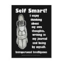 Multiple Intelligences - Self Smart postcard
