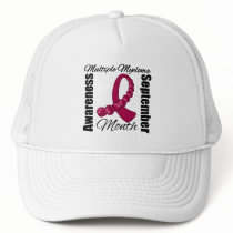 Multiple Myeloma Awareness Month Gemstone Ribbon hats by cancerapparel Multiple Myeloma Awareness Month Gemstone Ribbon hats
