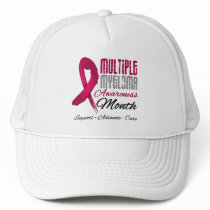 Multiple Myeloma Awareness Month Grunge Ribbon hats by cancerapparel Multiple Myeloma Awareness Month Grunge Ribbon hats