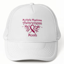 Multiple Myeloma Awareness Month Tribal Ribbon hats by cancerapparel Multiple Myeloma Awareness Month Tribal Ribbon hats