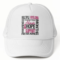 Multiple Myeloma AWARENESS Month TRIBUTE hats by cancerapparel Multiple Myeloma AWARENESS Month TRIBUTE hats