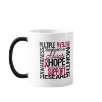 Multiple Myeloma AWARENESS Month TRIBUTE mugs by cancerapparel Multiple Myeloma AWARENESS Month TRIBUTE mugs