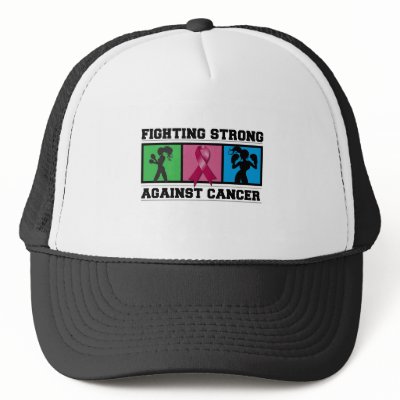 Multiple Myeloma Cancer Fighting Strong Trucker Hat by giftsforawareness. Get your warrior attitude on with the help of our Fighting Strong Against Multiple
