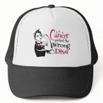 Multiple Myeloma Cancer Picked The Wrong Diva Trucker Hat