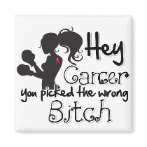 Multiple Myeloma Cancer Picked Wrong Bitch Magnet