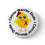 Multiple Myeloma Cancer Warrior Dude Pin