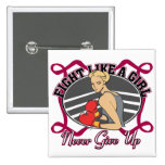 Multiple Myeloma Fight Like A Girl Boxer buttons