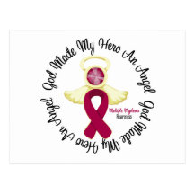 Multiple Myeloma God Made My Hero An Angel Post Card