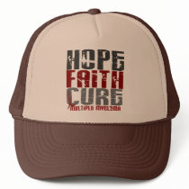 Multiple Myeloma HOPE FAITH CURE 1 Mesh Hats