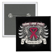 Multiple Myeloma Hope Love Cure Button