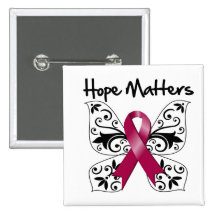 Multiple Myeloma Hope Matters Pinback Button