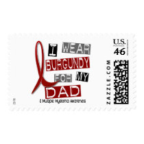 MULTIPLE MYELOMA I Wear Burgundy For My Dad 37 postage