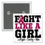 Multiple Myeloma Sporty Fight Like a Girl buttons