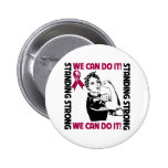Multiple Myeloma Standing Strong We Can Do It buttons