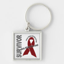 Multiple Myeloma Survivor 1 Keychains