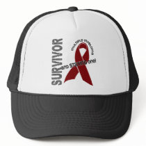 Multiple Myeloma Survivor Trucker Hats