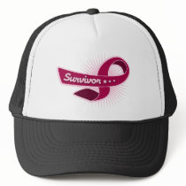 Multiple Myeloma Survivor Ribbon hats by giftsforawareness Multiple Myeloma Survivor Ribbon hats