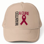 Multiple Myeloma Wanted A Cure Trucker Hats
