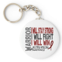 Multiple Myeloma Warrior Key Chain