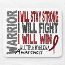 Multiple Myeloma Warrior Mouse Pads