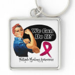 Multiple Myeloma We Can Do It Rosie The Riveter Keychain