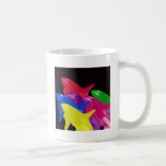 Multiple Orca Whales Multicolored -Reds Ahead mugs