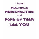 Multiple Personalities T-Shirt