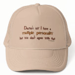 Multiple Personality Humor Hats
