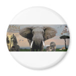 (multiple products selected)Africa Fridge Magnet
