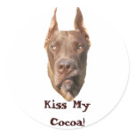 (multiple products selected) Chocolate Dane stickers