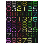 (multiple products selected) colorful numbers flyers