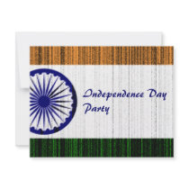 (multiple products selected)Flag of India invitations