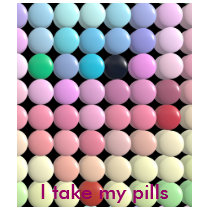 (multiple products selected) I take my pills t-shirts